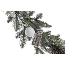 Girland havas, tobozzal, 35 LED-es 25x13x152 cm