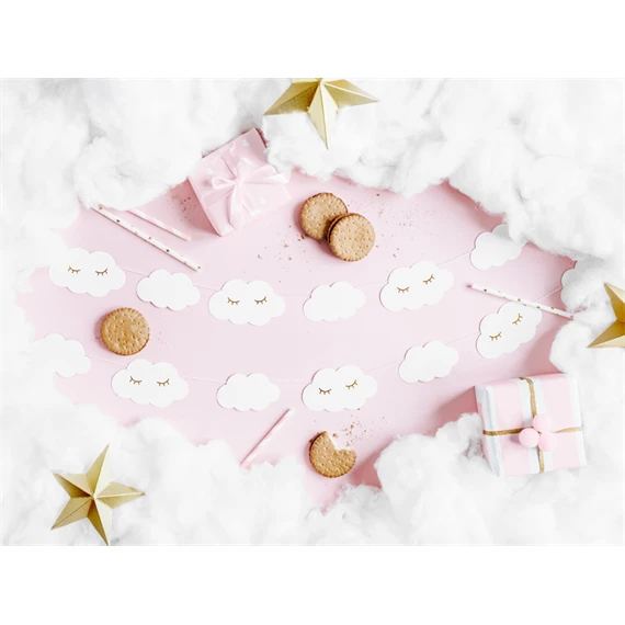 Girland kis csillag - felhők 1,45 m