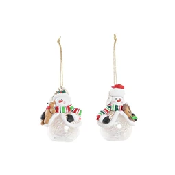 Gömb akasztós 7x6,5x10 cm 4 féle