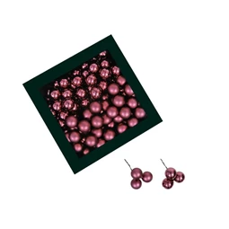 Gömb betűzős 3 cm amaranth S/72