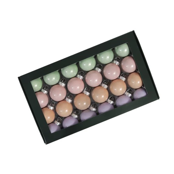 Gömb 4 cm pastel opal S/48