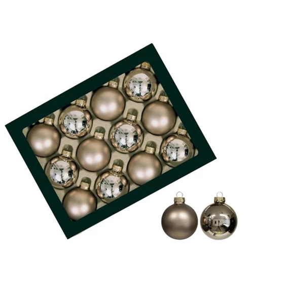 Gömb 5,7 cm hazel S/12