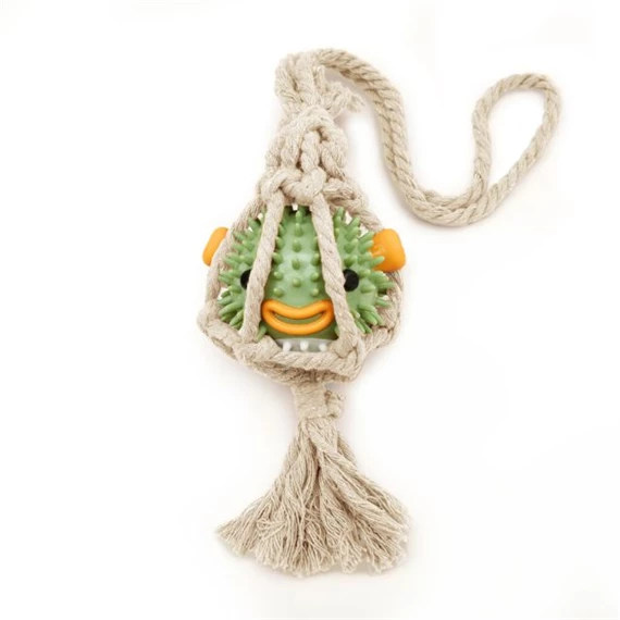 Gömbhal húzójáték kutyáknak 8,89x45,72 cm