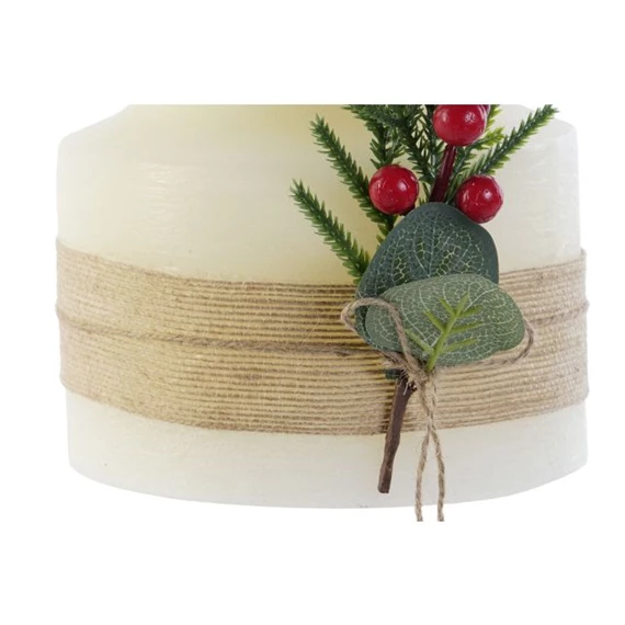 Gyertya LED-es, mozgó 15x15x15 cm