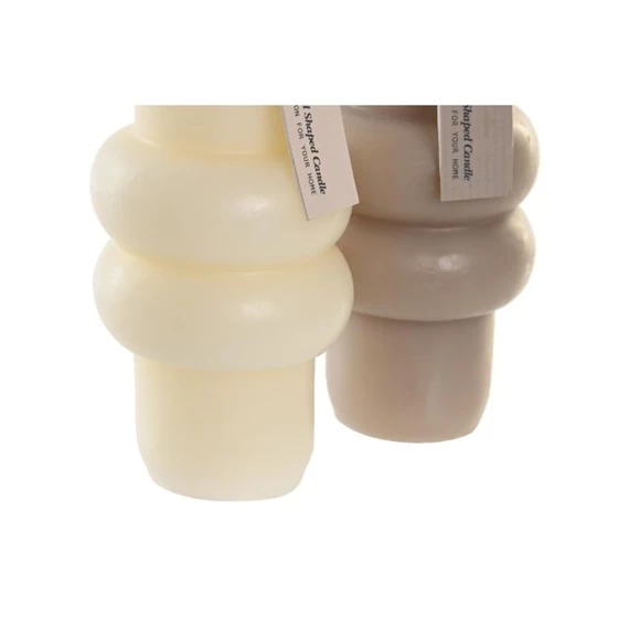 Gyertya absztrakt 6x6x16 cm 2 féle