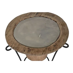 Gyertya állvánnyal 45x45x95 cm