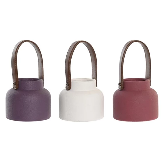 Gyertya füllel 12x12x21 cm 3 féle