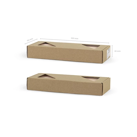 Gyertya matt világos rózsaszín 24 cm S/10