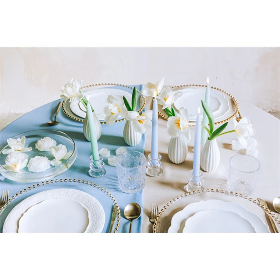 Gyertya matt zsálya 24 cm S/10