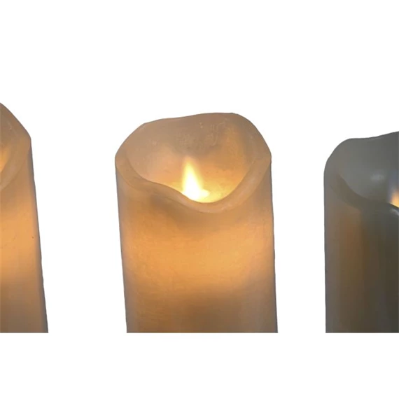 Gyertya szett LED-es 26x8x17 cm S/3