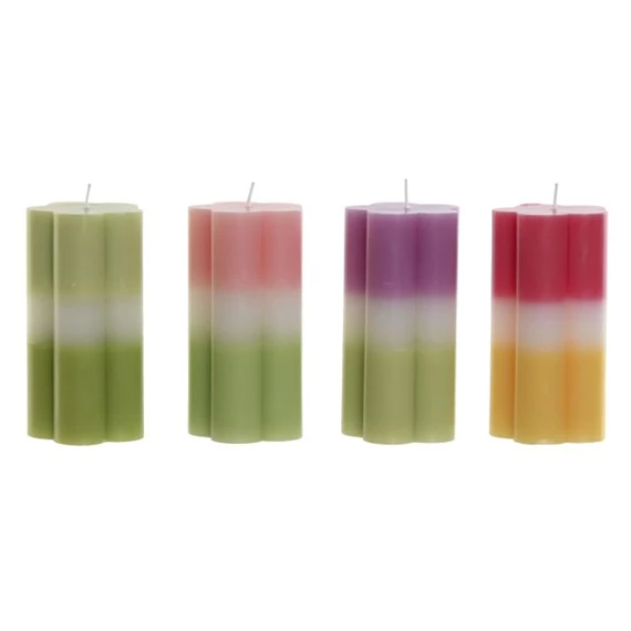 Gyertya virág 7x7x14 cm