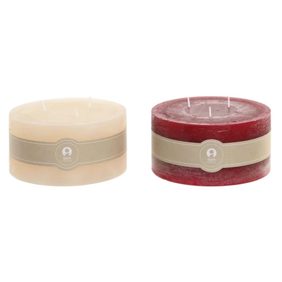 Gyertya 15x15x7,5 cm 2 féle