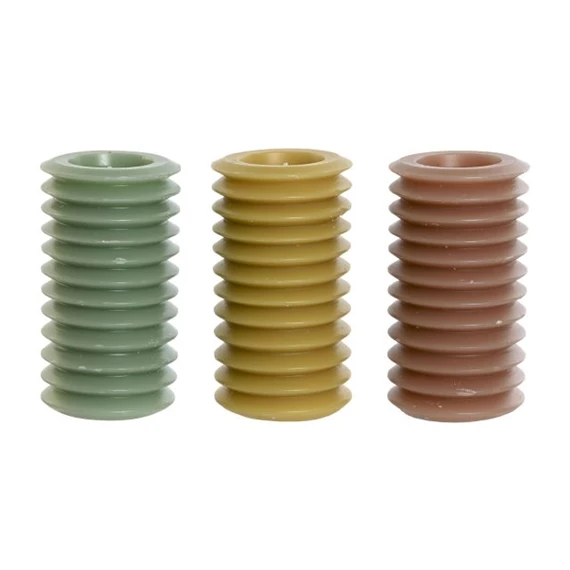 Gyertya 7x7x14 cm 3 féle