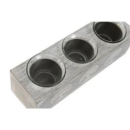 Gyertyatartó életfa mintával 23x7x7 cm