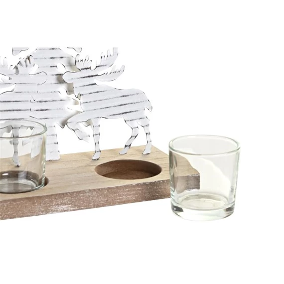 Gyertyatartó 18x9x18 cm 2 féle