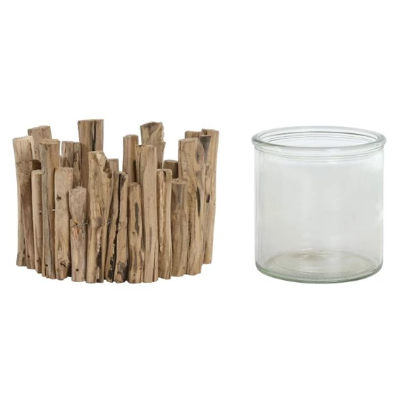 Gyertyatartó 14x14x12 cm