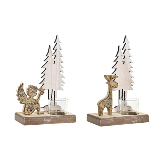 Gyertyatartó 14x8x22 cm 2 féle