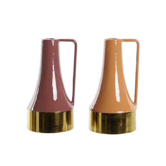 Gyertyatartó füllel 11x11x20 cm 2 féle