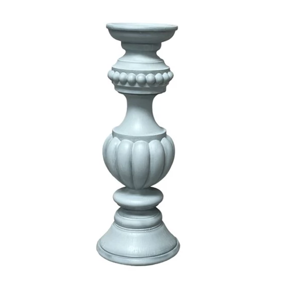 Gyertyatartó 15,2x15,2x39 cm