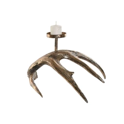 Gyertyatartó szarv alakú 31,5x26,5x19 cm