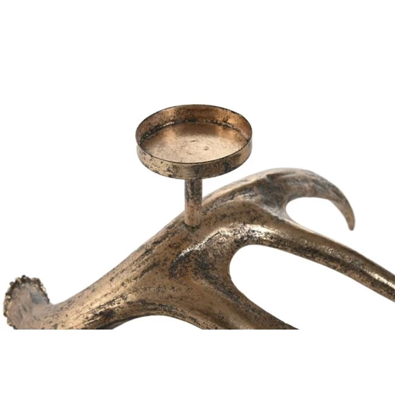 Gyertyatartó szarv alakú 31,5x26,5x19 cm