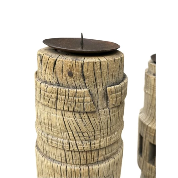 Gyertyatartó 10x10x30 cm