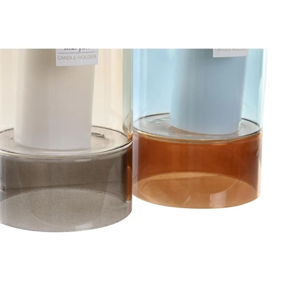 Gyertyatartó 13x13x21 cm 2 féle