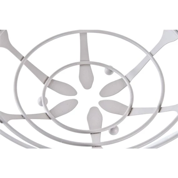 Gyümölcstartó krómozott 28x28x9 cm 2 féle