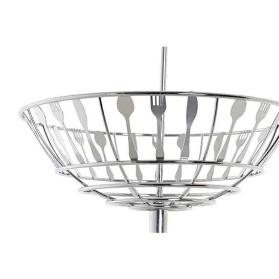 Gyümölcstartó krómozott 32x28x56 cm