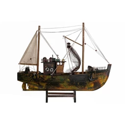 Hajó 40x13x35 cm