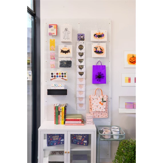 Halloween műanyag akasztószalag 10 kampóval, 1075 mm