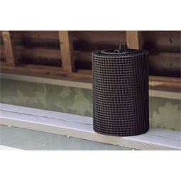 Háló, ereszcsatorna védelméhez 17 cm x 6 m