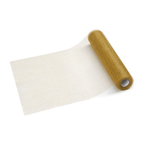 Háló futó 36 cm x 9 m arany