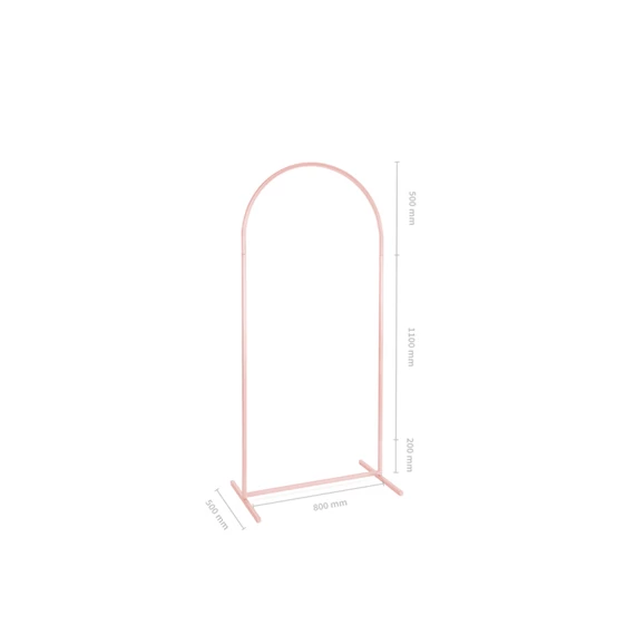 Háttérállvány midi ív poros rózsaszín 80x180 cm