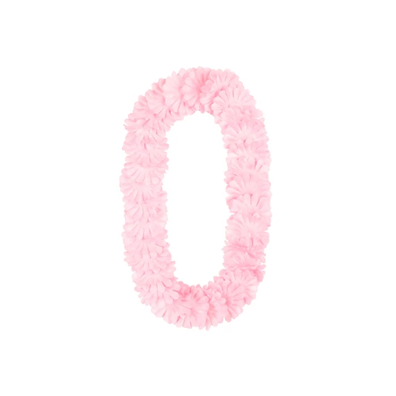 Hawaii nyaklánc világos rózsaszín 1,2 m