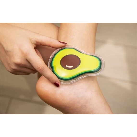 Hűtő/melegítő gélcsomag, avokádó