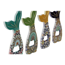 Hűtőmágnes hal 8x1x14 cm 4 féle