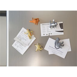 Hűtőmágnes, jógacicák S/5