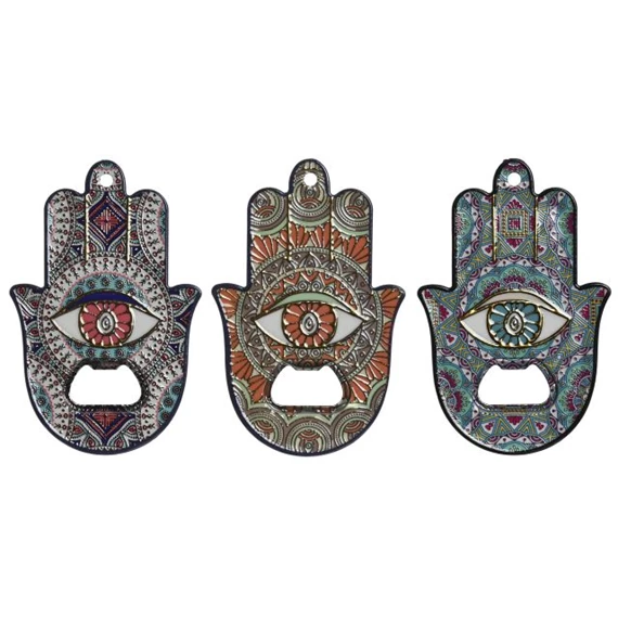 Hűtőmágnes kéz 7x1x11 cm 3 féle