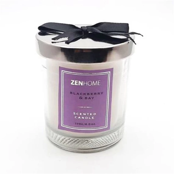 Illatgyertya masnis fedővel - Szeder és Babérlevél 170 gr/db