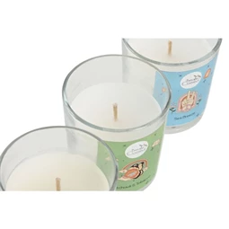 Illatgyertya 8x8x8 cm 3 féle