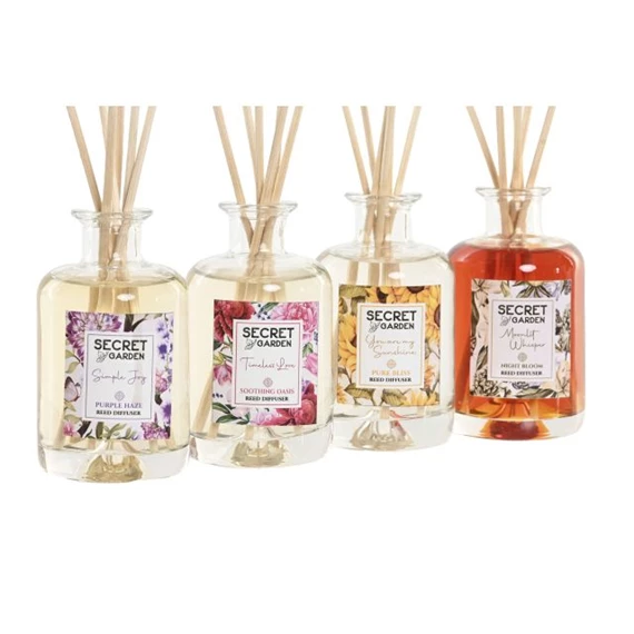 Illatosító pálcával 60 ml 6x6x22 cm 4 féle