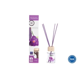 Illatosító pálcával, ibolya illatú 30 ml 4x4x20 cm