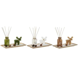 Illatosító szett pálcával, gyertyával 27,5x13,5x2,5 cm 3 féle S/3