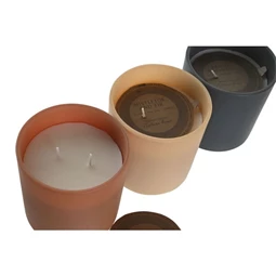 Illatgyertya 13x13x12 cm 3 féle