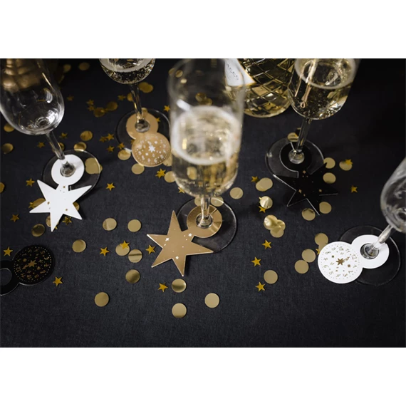 Italcímkék szilveszter 7,5-9,5 cm mix S/6