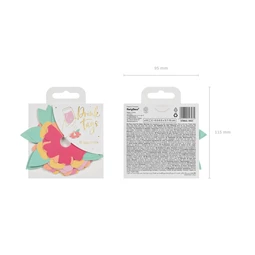 Italcímkék virágok, mix, 5,5-9,5x5,7-10cm S/10