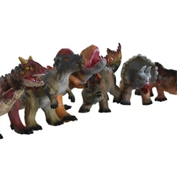 Játék dinoszaurusz zenélő 28x13x17 cm 6 féle