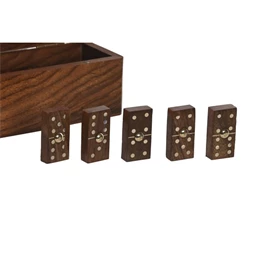 Játék szett dominó 15x6x6 cm S/2