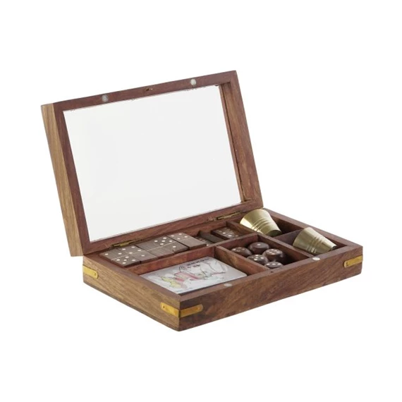 Játék szett kártya kocka 22x14x5 cm S/5